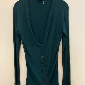 Cute green cardigan by KJordan